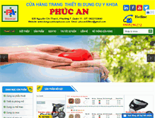 Tablet Screenshot of dungcuykhoaphucan.com